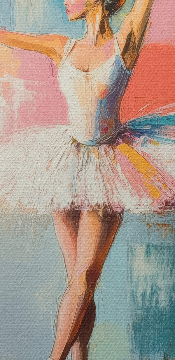 Femeie în tutu dansând Femeie în tutu dansând