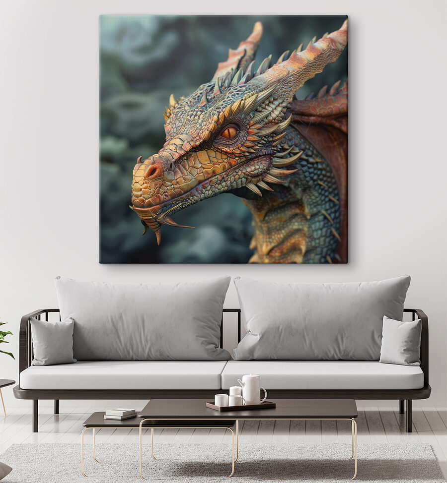 Dragon cu țepi ascuțiți
