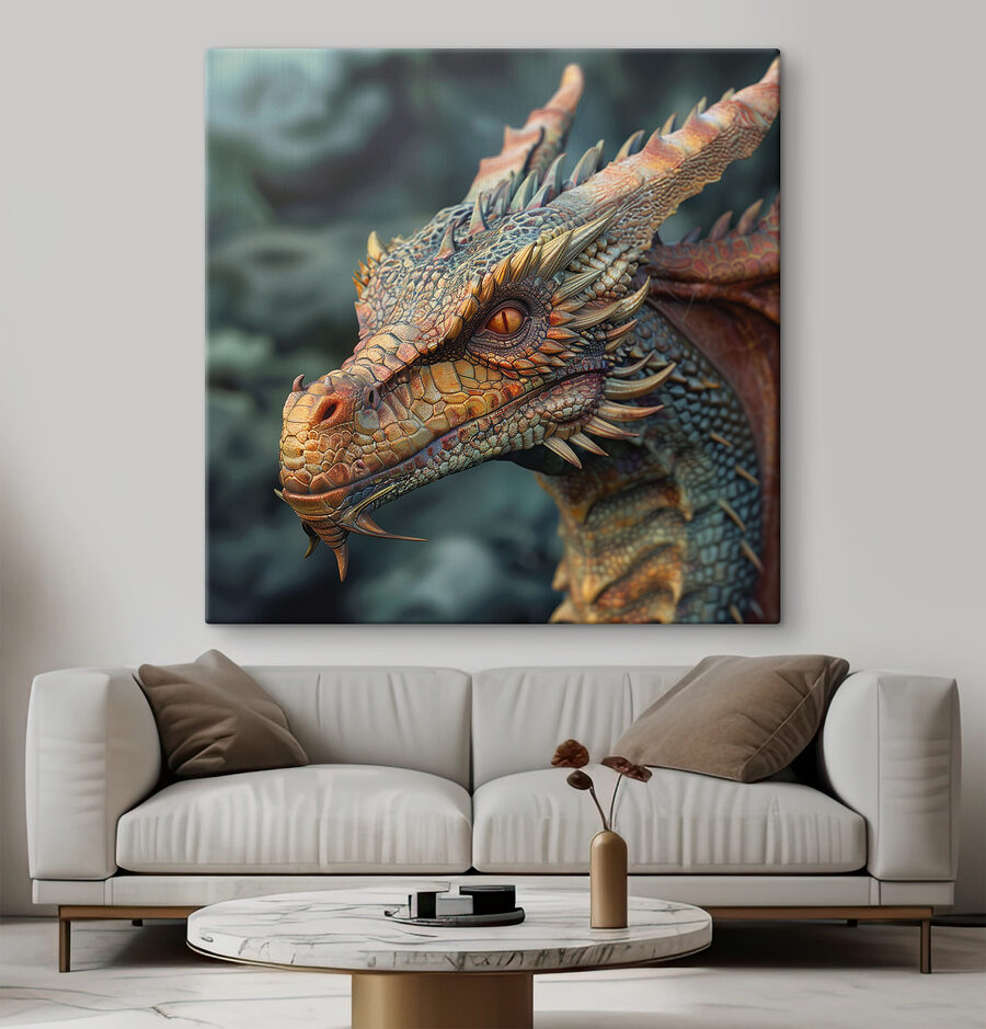 Dragon cu țepi ascuțiți