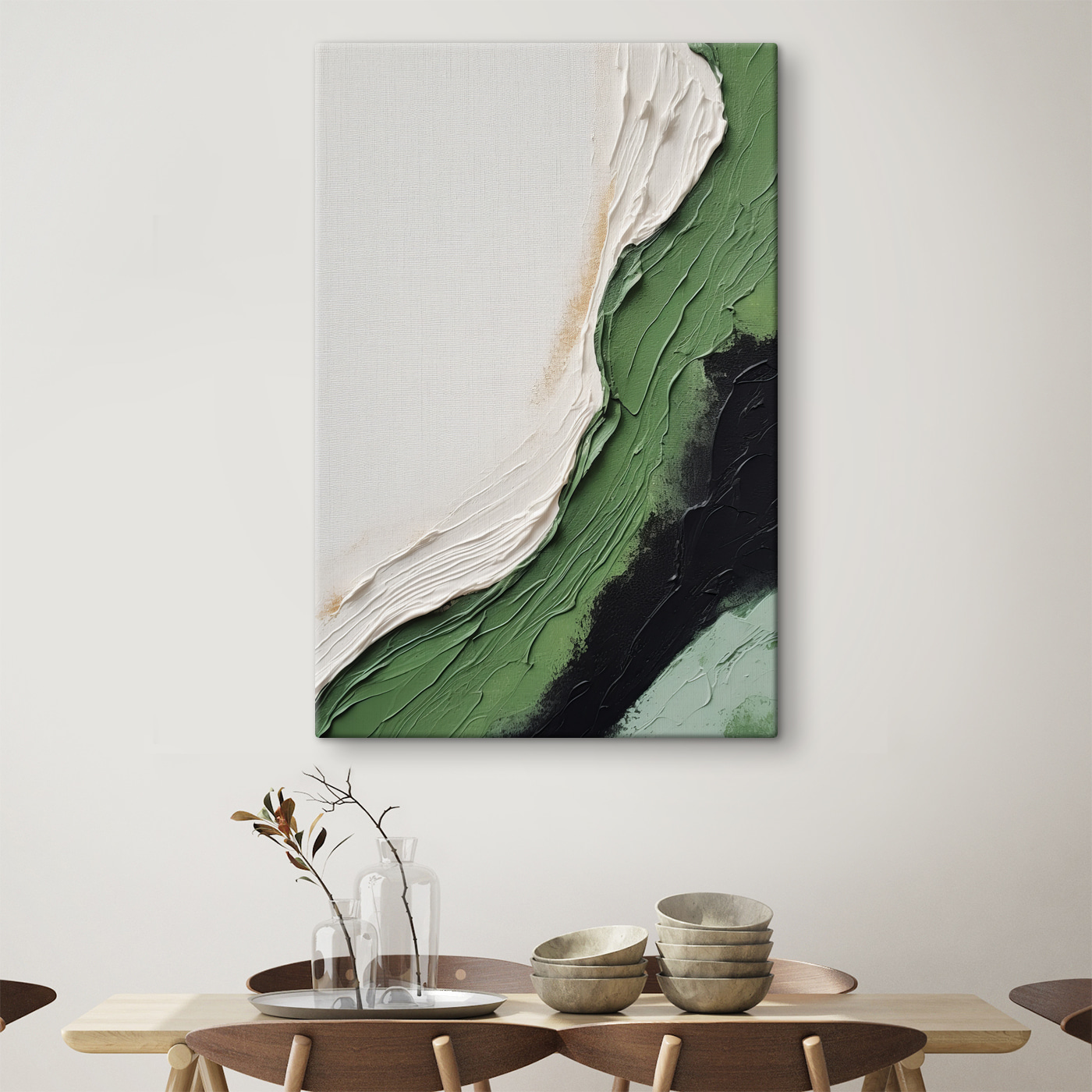 Close up of a painting Close up of a painting