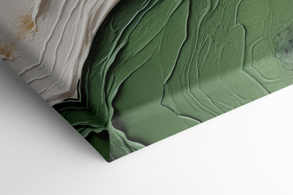 Close up of a painting Close up of a painting