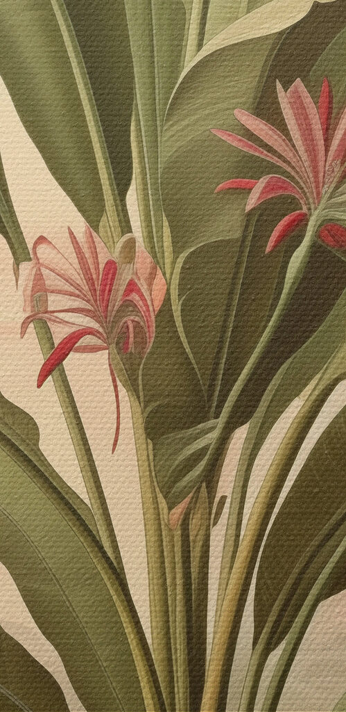 Large plant with flowers and leaves