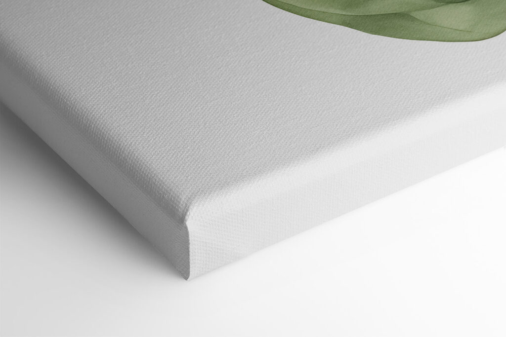 Lush green leaves in soft hues Lush green leaves in soft hues