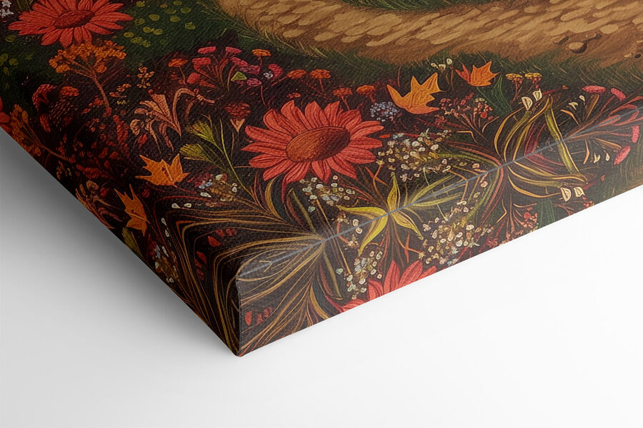 Pictura unui râu care curge printr-o pădure Pictura unui râu care curge printr-o pădure