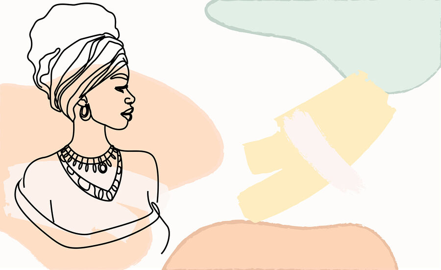 Femeie cu un turban Femeie cu un turban
