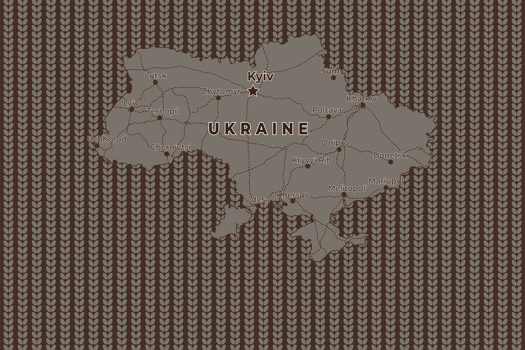 Harta ucrainei cu linii și orașe Harta ucrainei cu linii și orașe