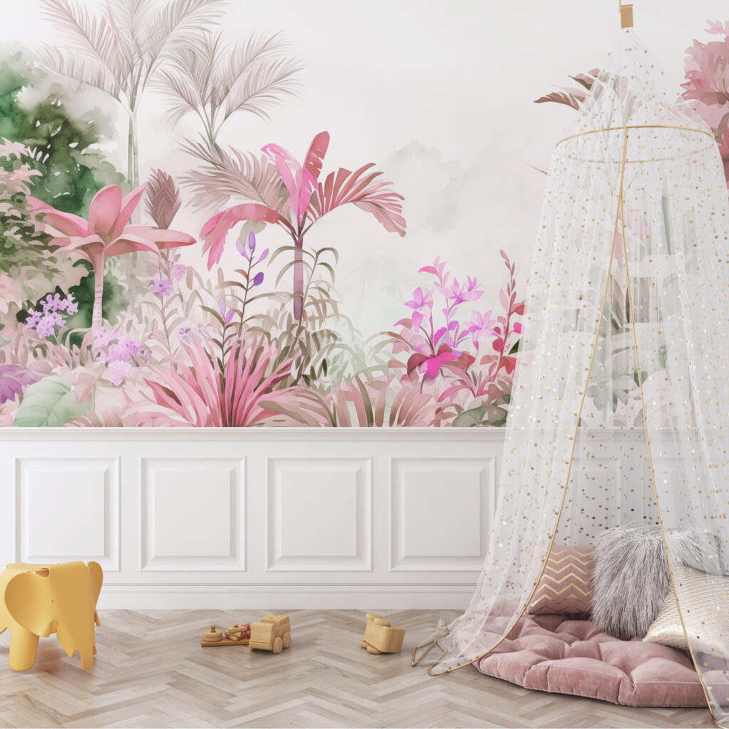 Painting of plants and flowers