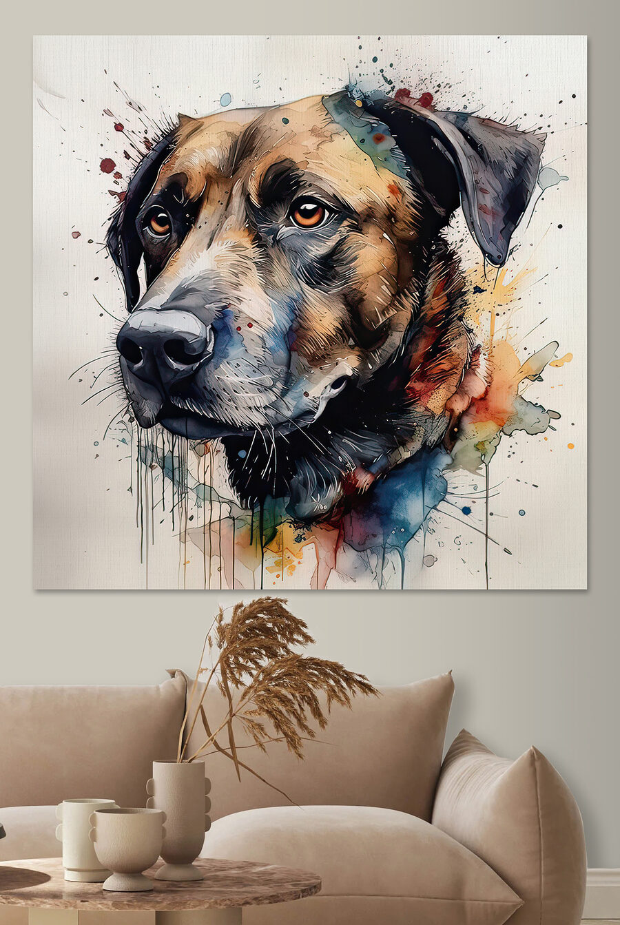 Pictura unui câine
