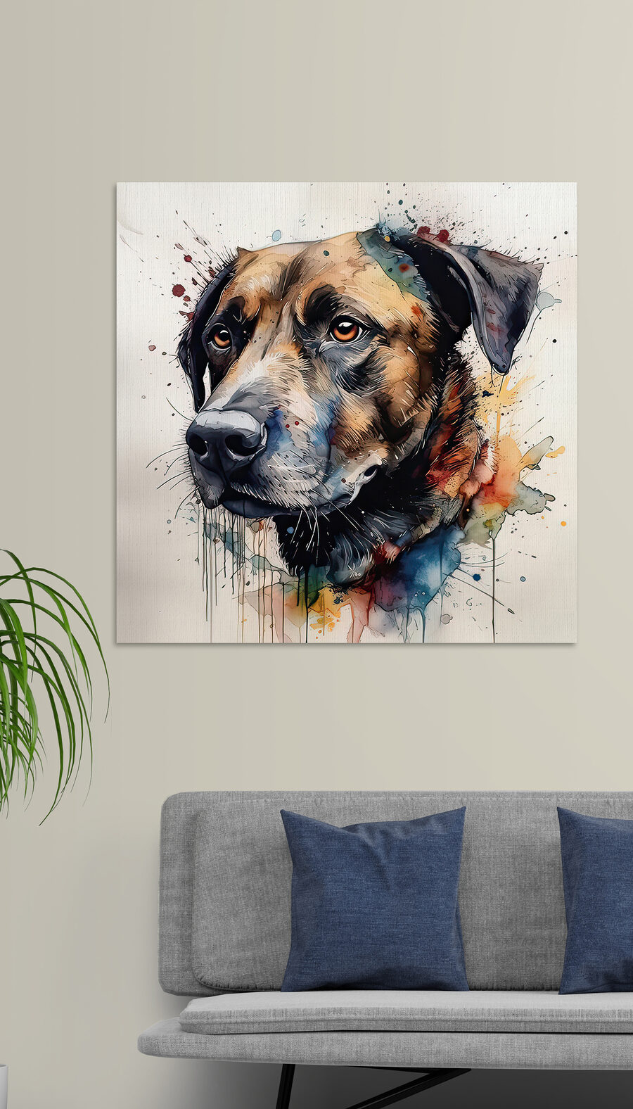 Pictura unui câine