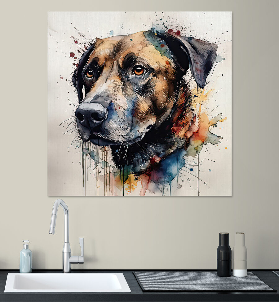 Pictura unui câine