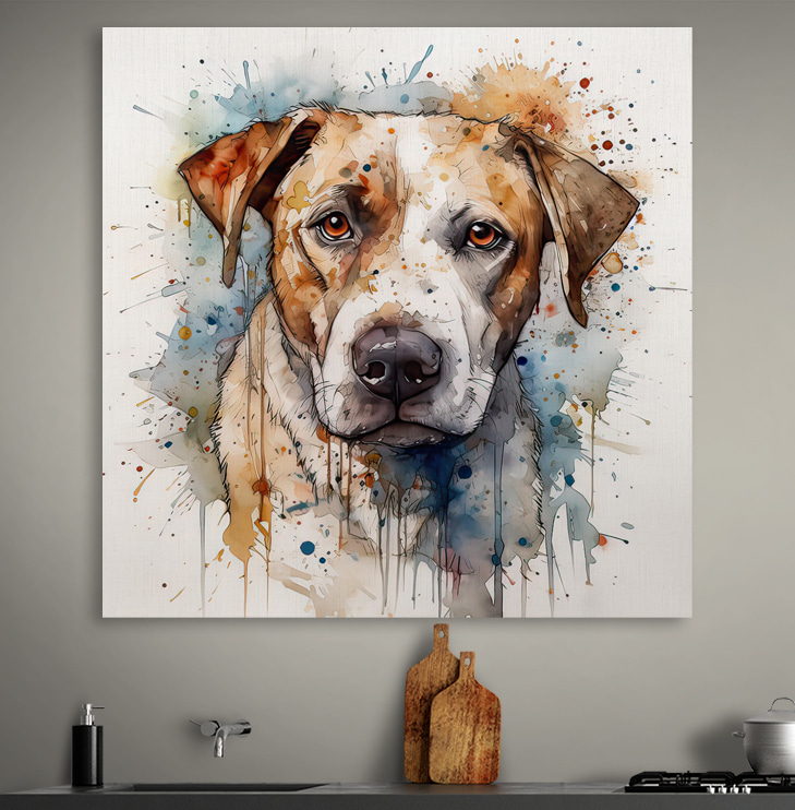 Pictura unui câine