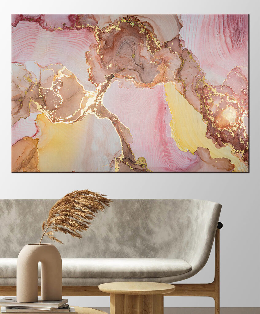 Elegant blend of warm hues