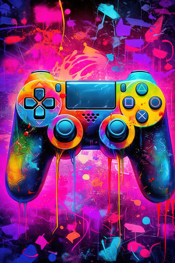 Controler colorat pentru jocuri video Controler colorat pentru jocuri video