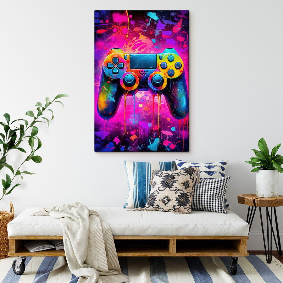 Controler colorat pentru jocuri video Controler colorat pentru jocuri video
