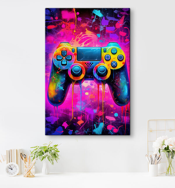 Controler colorat pentru jocuri video Controler colorat pentru jocuri video
