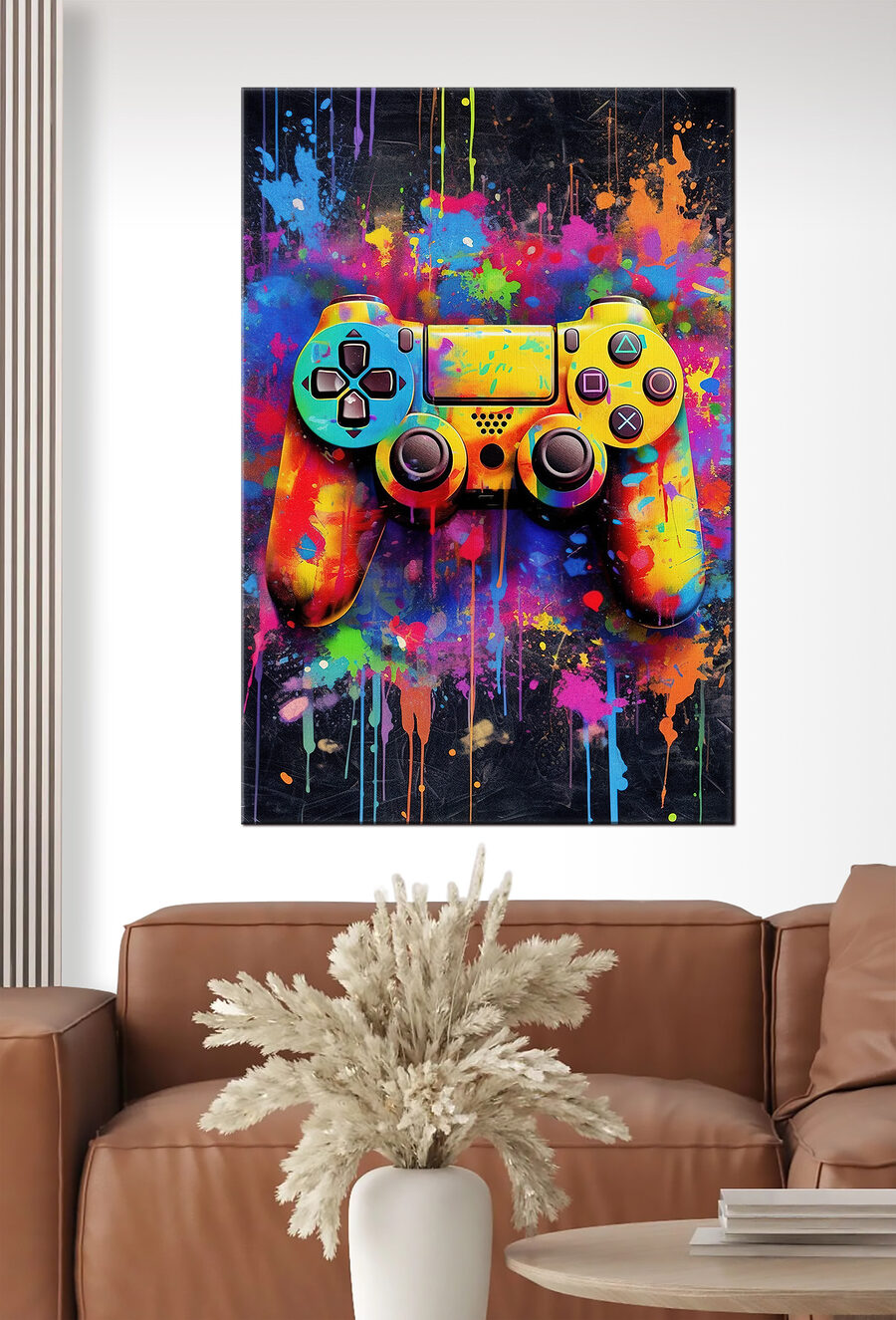 Controler colorat pentru jocuri video