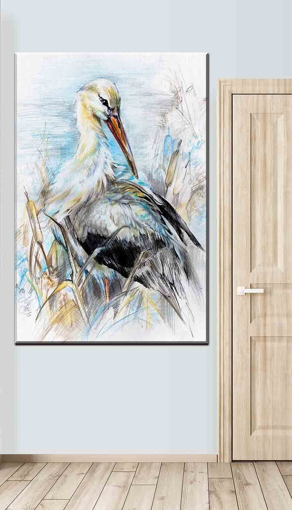 Drawing of a bird