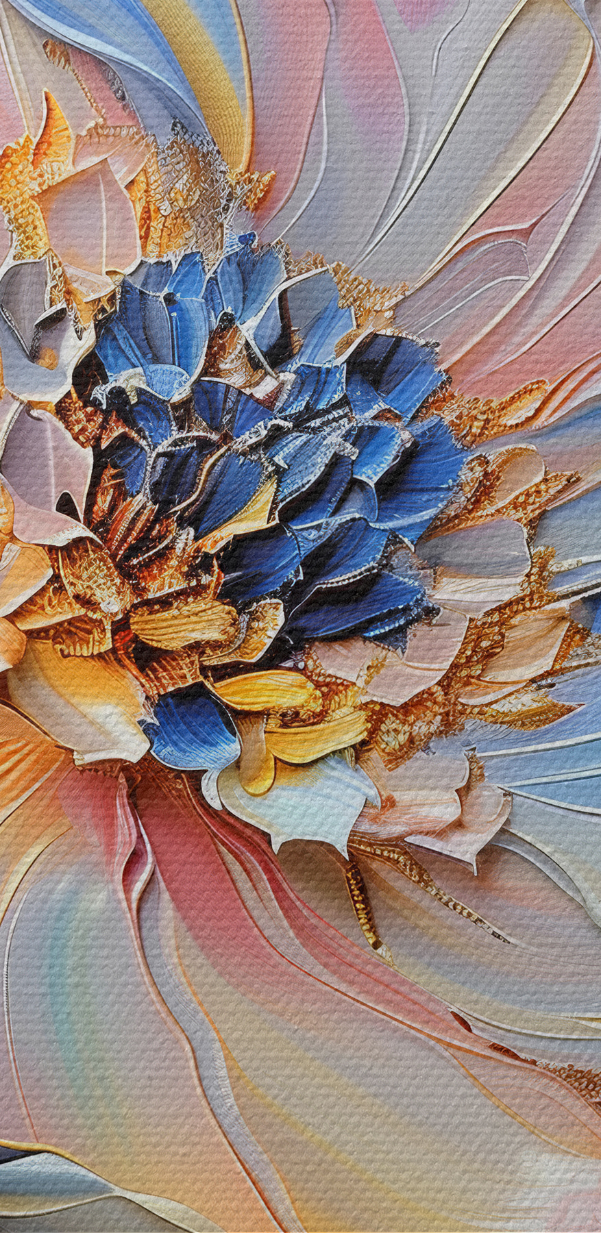 Vedere de aproape a unei flori
