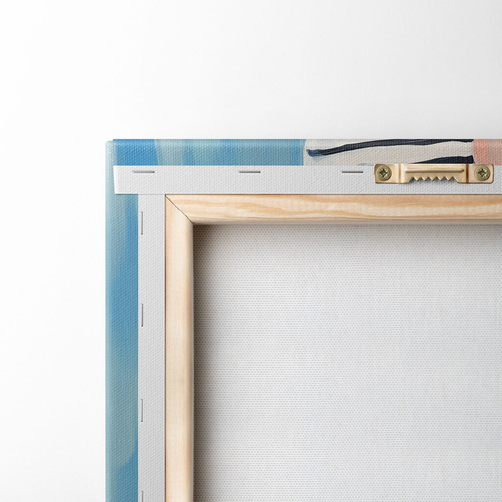 Woman wearing red shoes