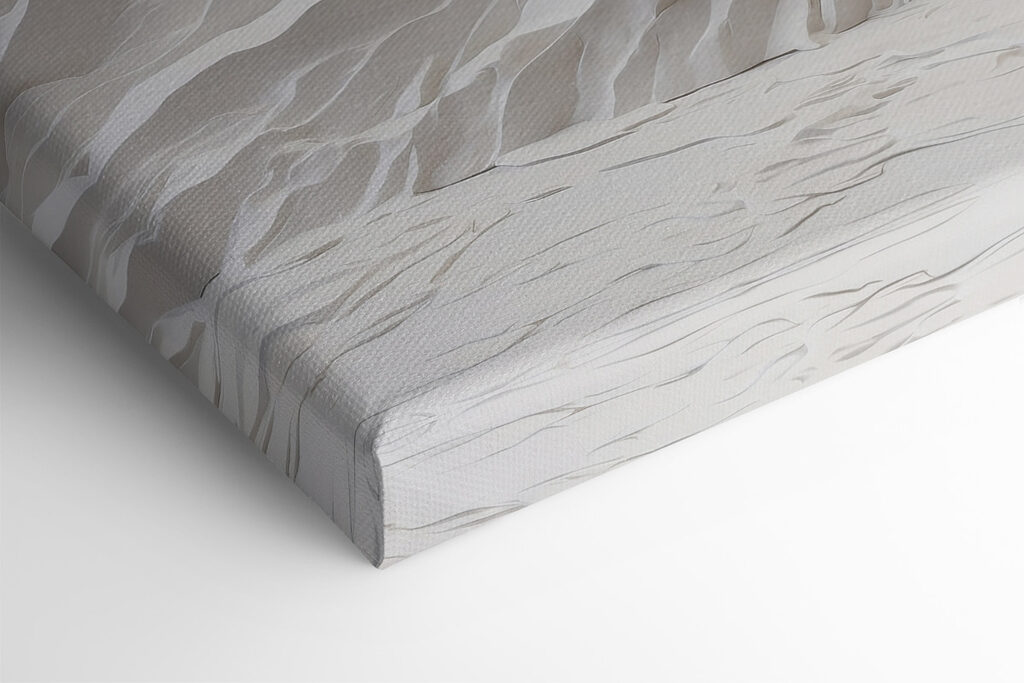 White mountain range with snow White mountain range with snow