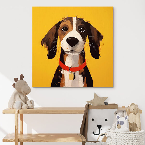 Pictura unui câine Pictura unui câine