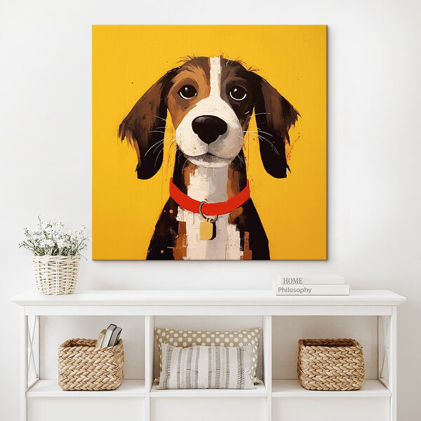 Pictura unui câine Pictura unui câine