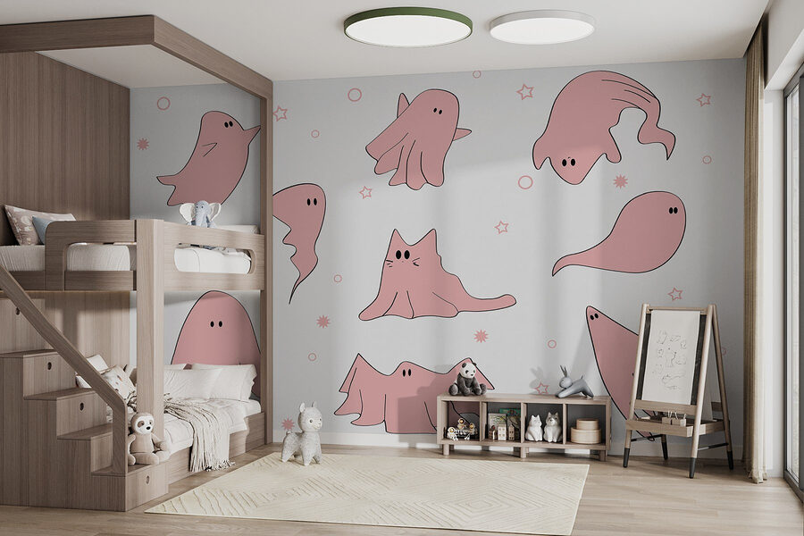 Set de fantome roz