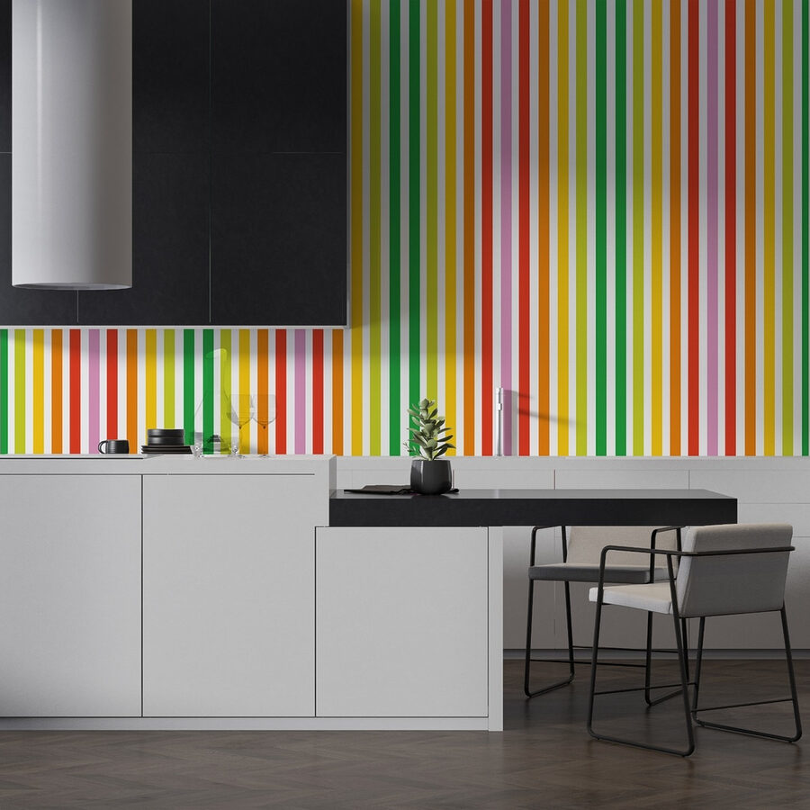 Fundal colorat în dungi cu multe linii verticale
