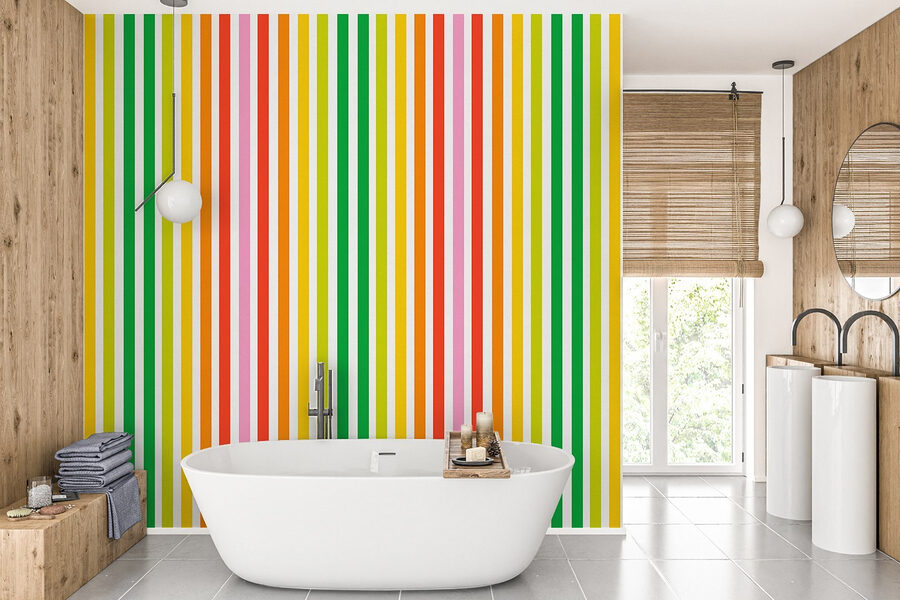 Fundal colorat în dungi cu multe linii verticale