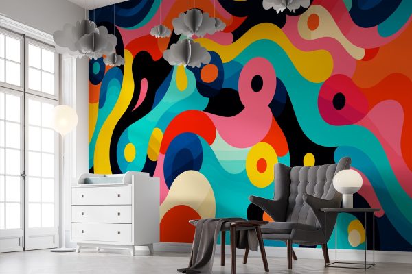 Model colorat cu cercuri și puncte Model colorat cu cercuri și puncte