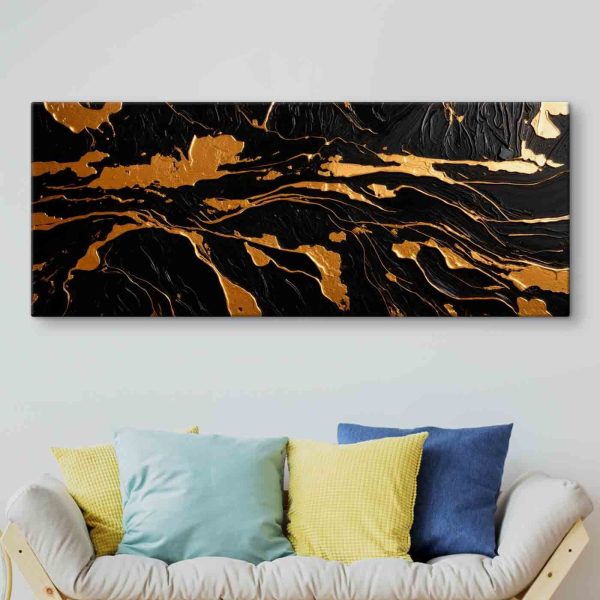 Ebony elegant și vârtejuri metalice Ebony elegant și vârtejuri metalice