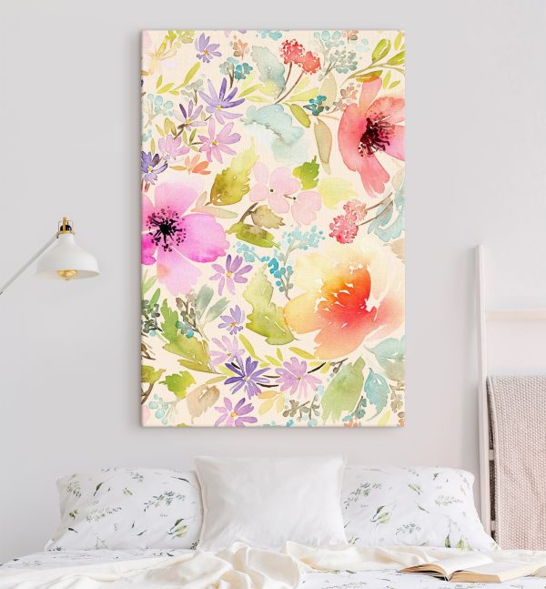 Pictura acuarelă de flori Pictura acuarelă de flori