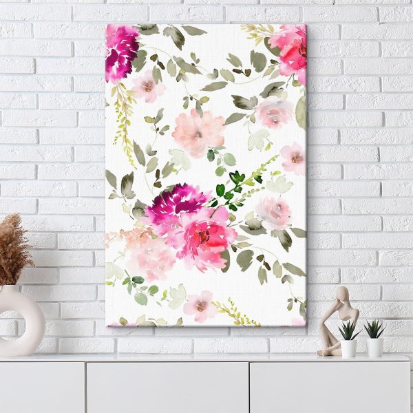 Pictura acuarelă de flori Pictura acuarelă de flori