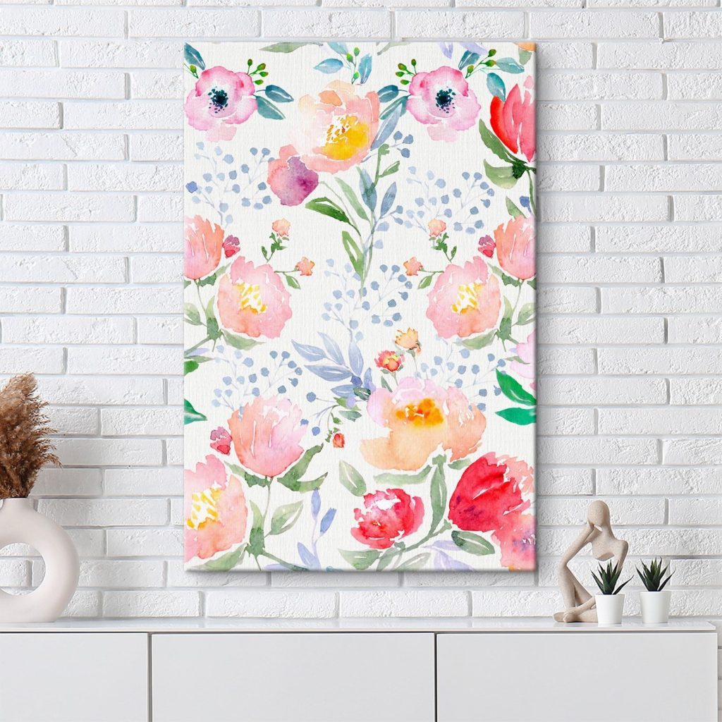 Watercolor painting of flowers Watercolor painting of flowers