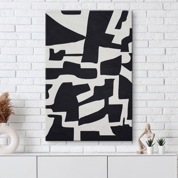 Black and white pattern Black and white pattern