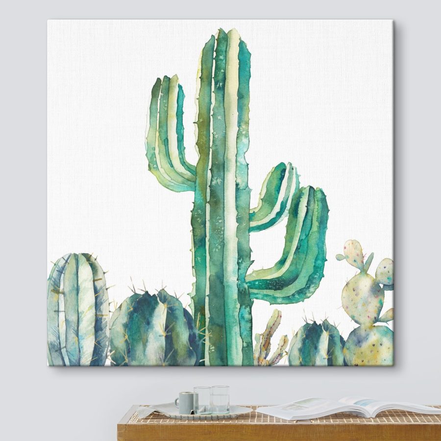 Acuarelă a unui cactus Acuarelă a unui cactus