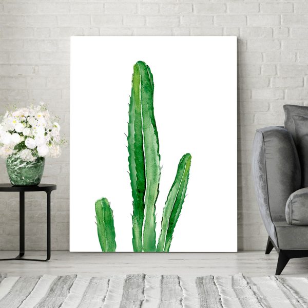 Cactus verde cu tulpini lungi Cactus verde cu tulpini lungi