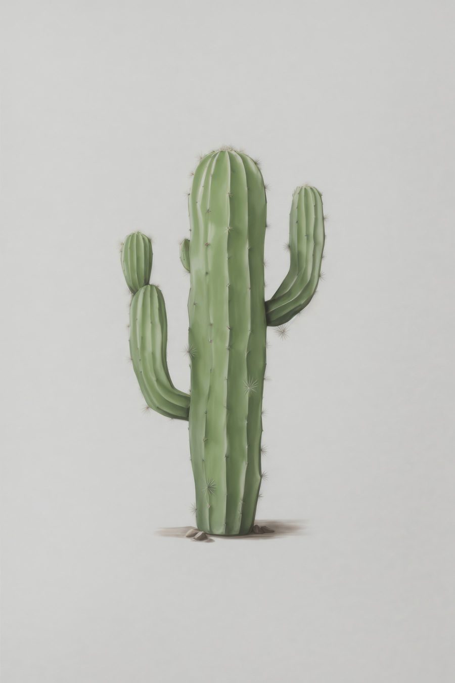 Cactus cu ace pe el