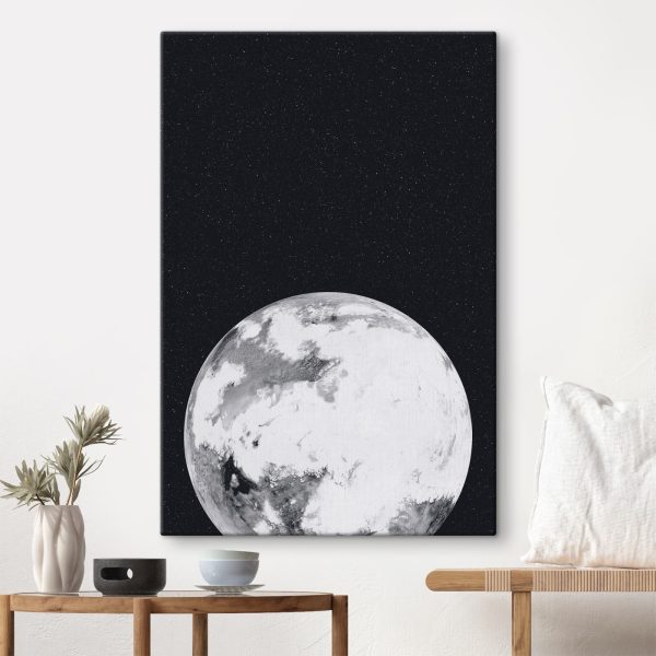 Planetă în spațiu cu stele Planetă în spațiu cu stele