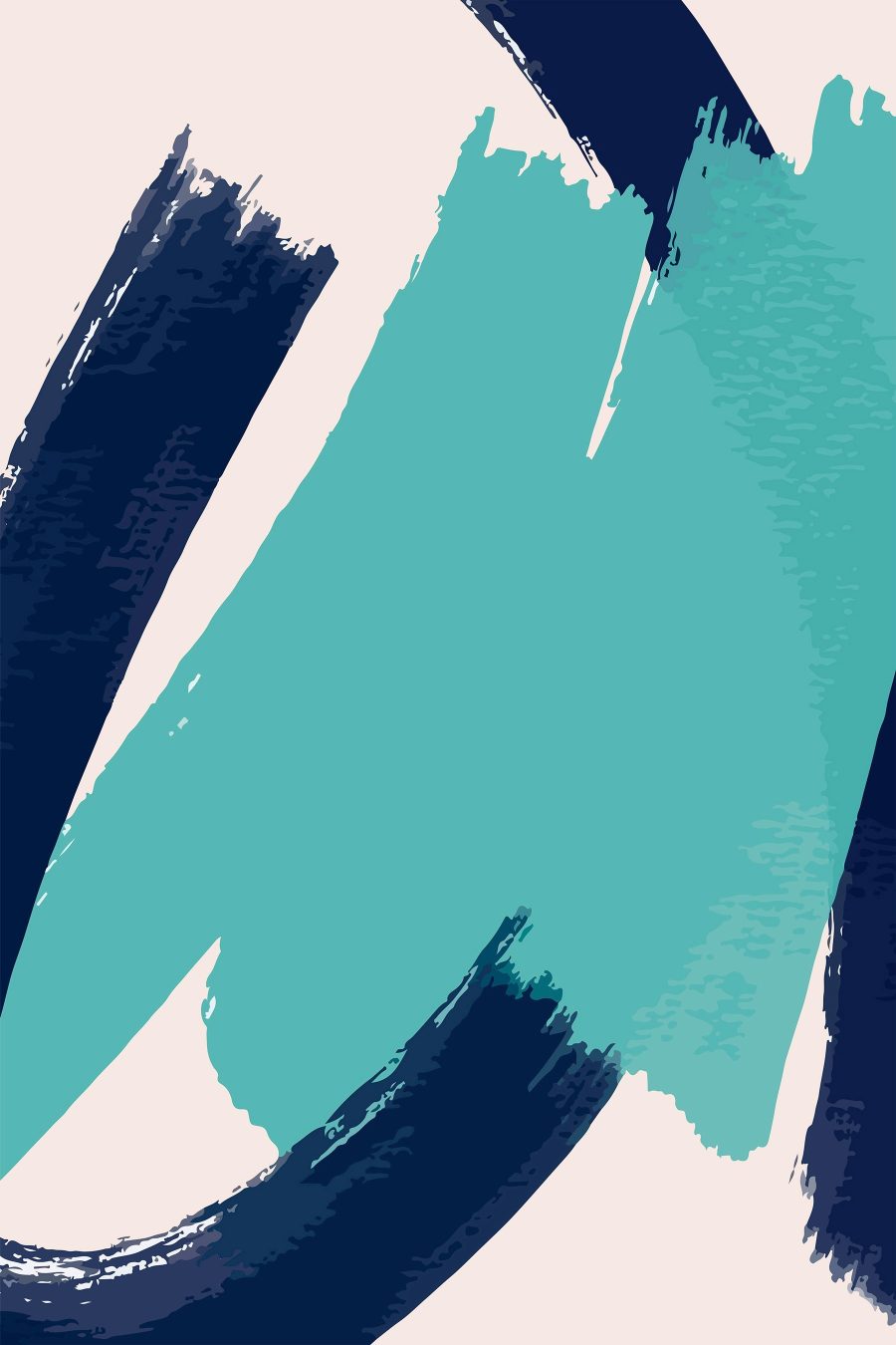 Albastru și alb vopsea brush strokes Albastru și alb vopsea brush strokes