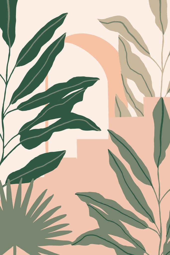 Painting of a plant
