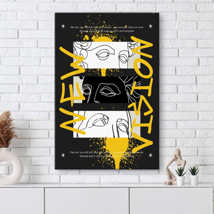 Design grafic al unei fețe