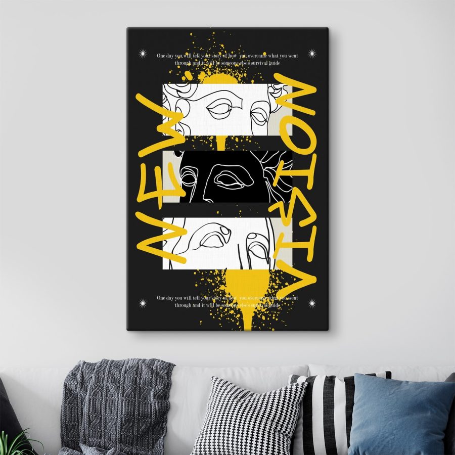 Design grafic al unei fețe