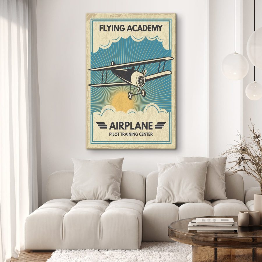 Poster al unui avion