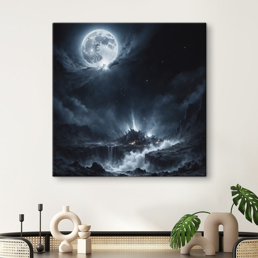 Luna pe cer