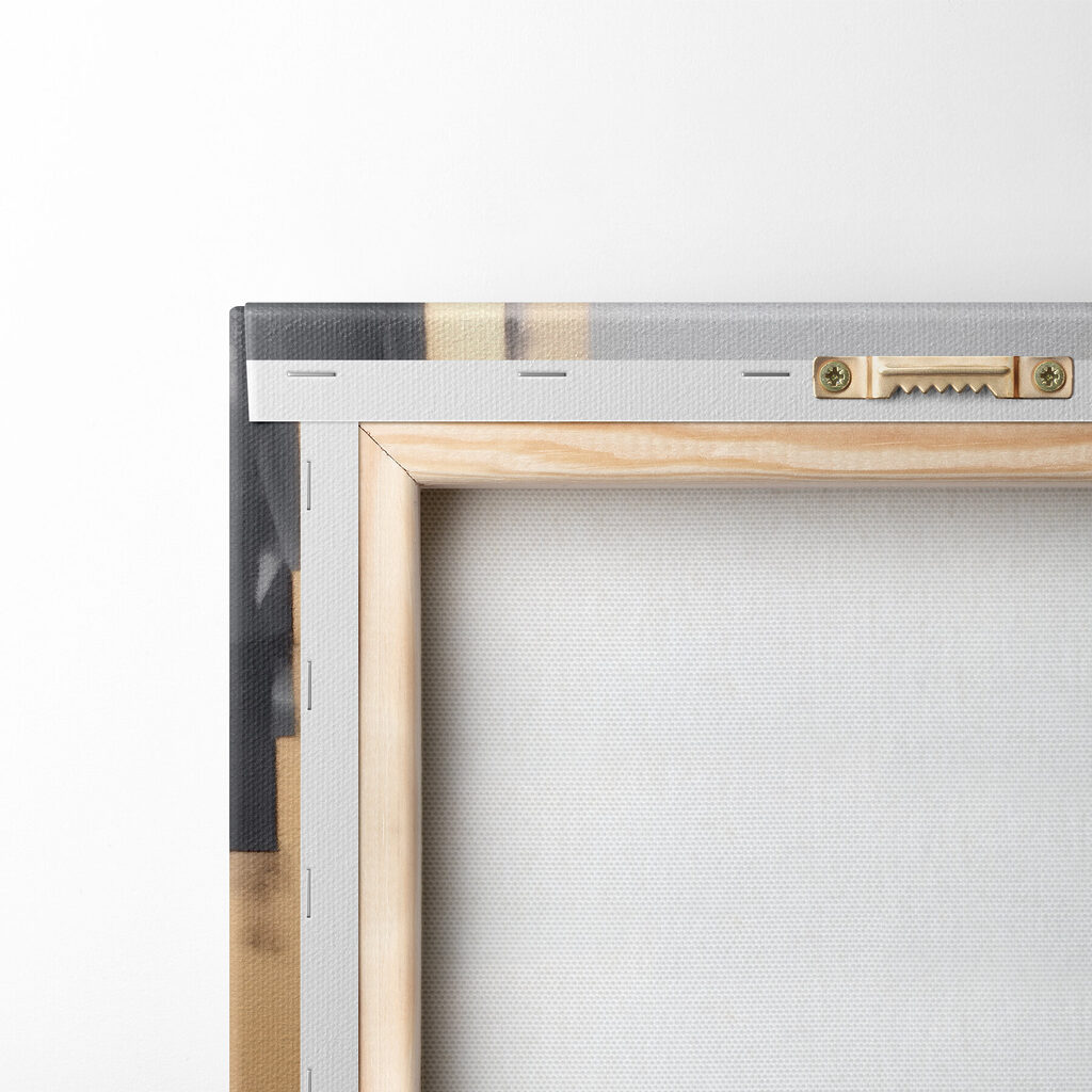 Painting of a woman's face