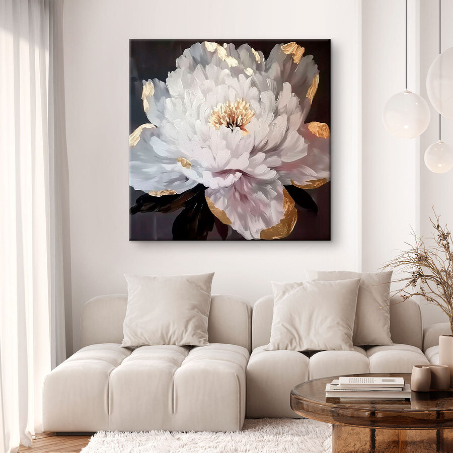 Peony în nuanțe subtile