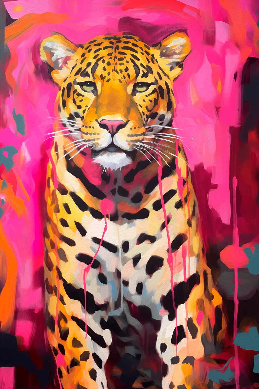 Pictura unui leopard