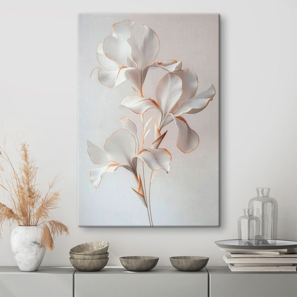 Delicate petals, soft and elegant