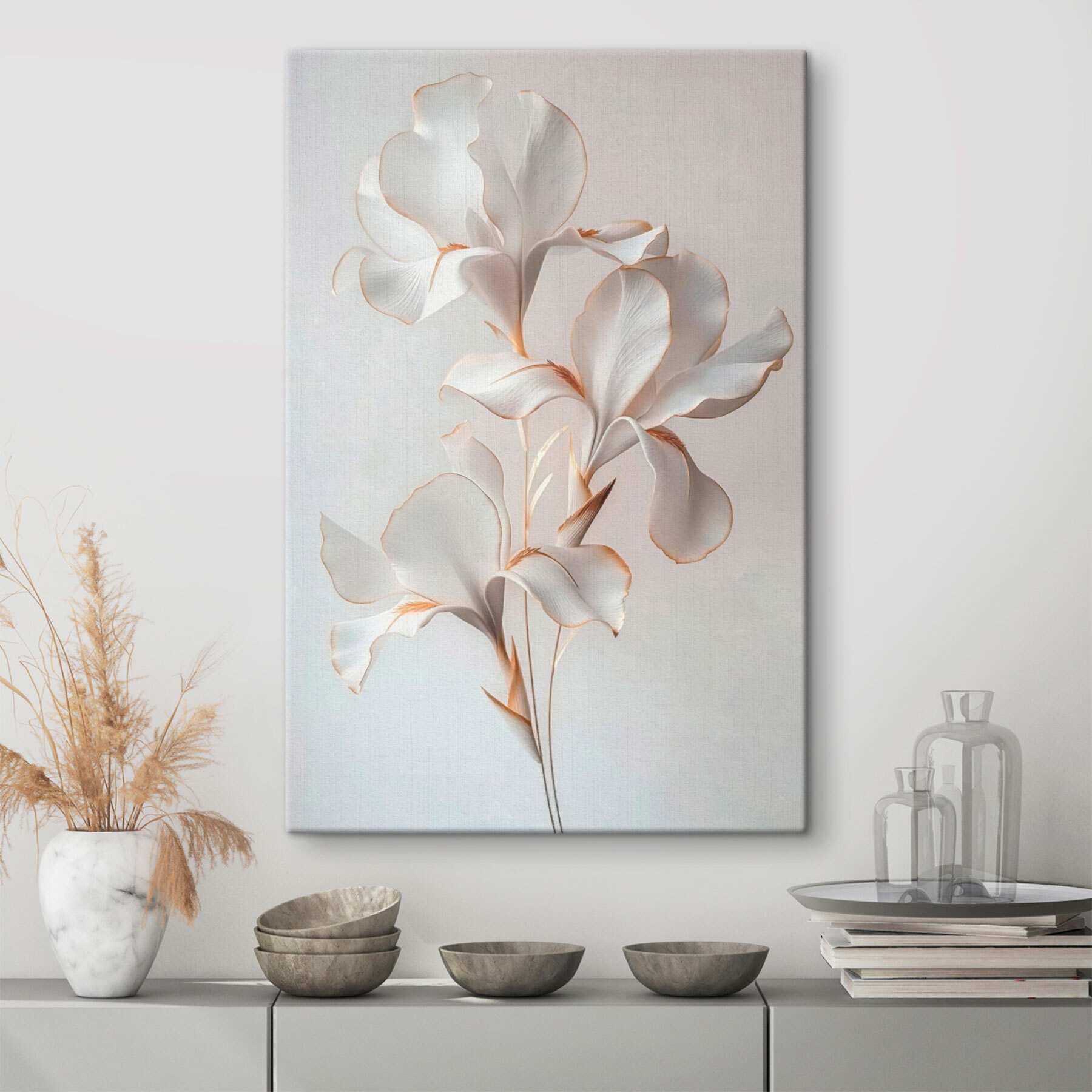 Delicate petals, soft and elegant